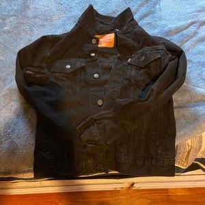 Black Levi Jean Jacket